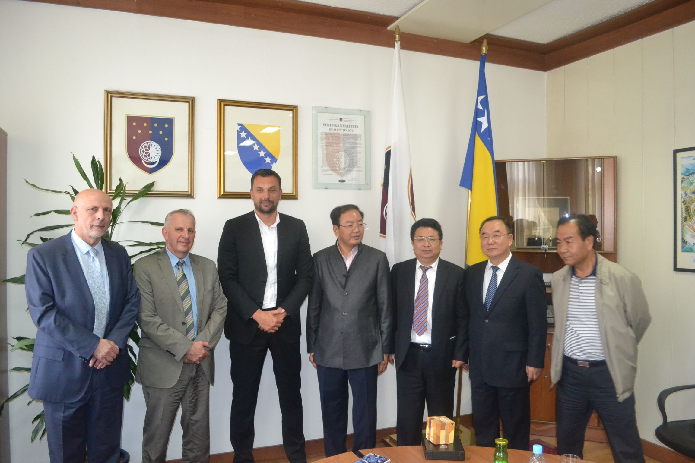 Visoka Delegacija Kineske Provincije Gansu Kod Premijera Konakovića