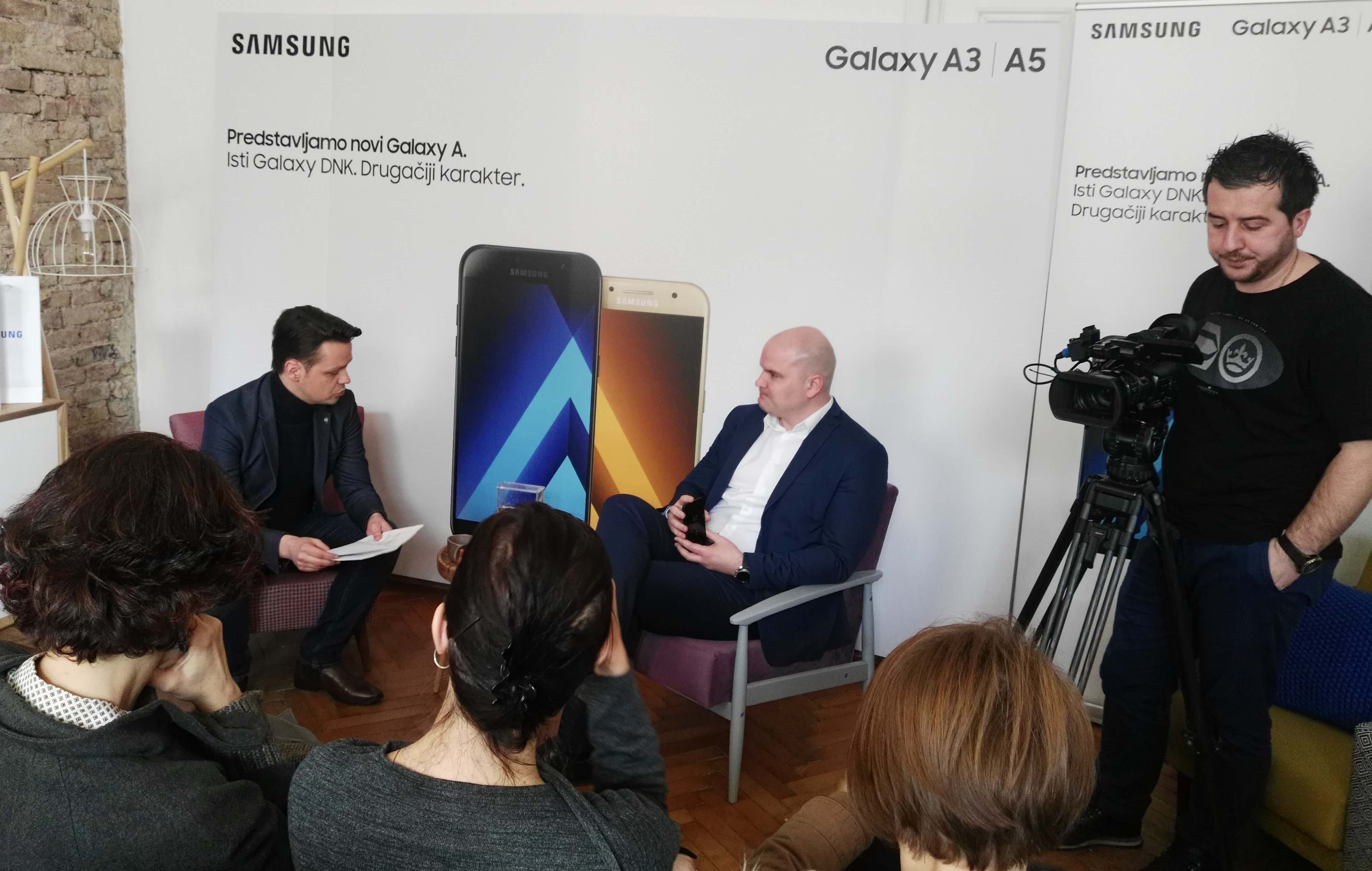 U Sarajevu Predstavljanje Nove Serije Samsung Galaxy A Mobitela I S3 Gear Pametnog Sata