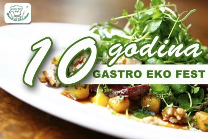 „10. Gastro Eko-Fest – Sarajlicious 2017“ Od  10. Do 13. Maja U Sarajevu