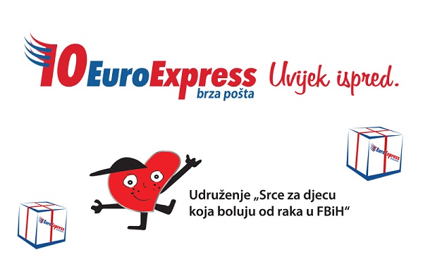 EuroExpress Pomaže Udruženje „Srce Za Djecu Koja Boluju Od Raka“