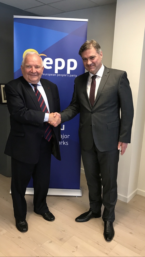 Predsjedavajući Zvizdić S Predsjednikom Evropske Narodne Partije