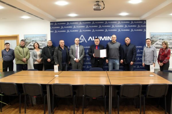 Potpisan Kolektivni Ugovor Aluminija