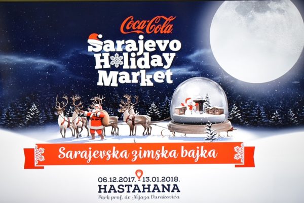 Sedmi Coca-Cola Sarajevo Holiday Market Bit će Otvoren  6. Decembra