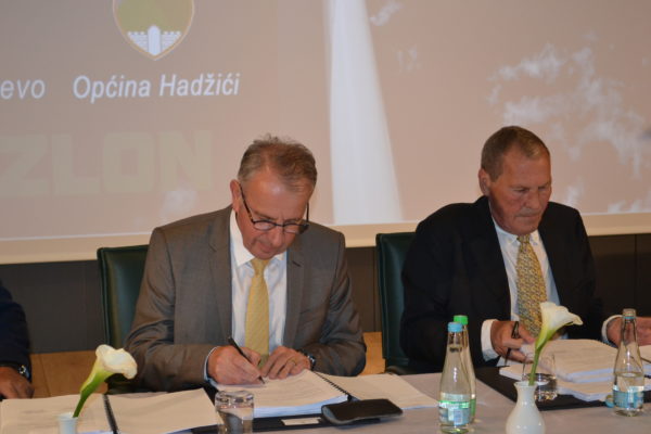 Potpisan Ugovor O Koncesiji Za Izgradnju I Korištenje Vjetroelektrane „Ivan Sedlo – Hadžići“