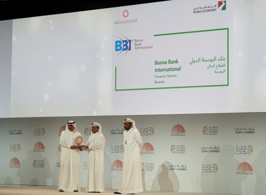 BBI Banka Dobitnik Priznanja “Global Islamic Business Appreciation Award”